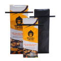 Quad Seal Coffee Bag, Tin Tie Coffee Bag